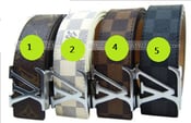 Image of Loui$ Vuitton Belts