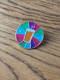Image 2 of Iced Coffee All Year Long Pin
