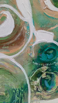 Image 2 of 'The Bush Sprites' 1/1 Original mixed media on canvas