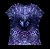 Image 1 of Large Purple Heart V-Neck