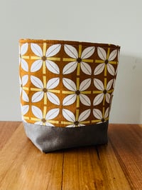 Image 3 of Storage Bag-Retro Fabric Design