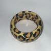 Chunky Leopard Bangle