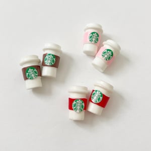 Image of Pair of Mini Starbucks Cups 