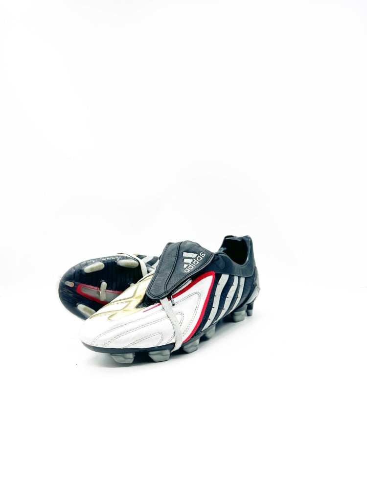 Image of Adidas Predator powerswerve FG worn White