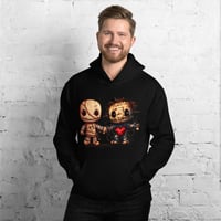 Image 4 of Voodoo pals 4 Unisex Hoodie