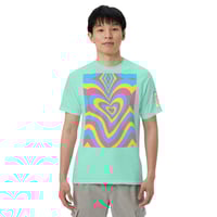 Image 4 of Groovy Love Hearts Unisex garment-dyed heavyweight t-shirt