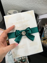 Image 1 of Foil printed invitations 