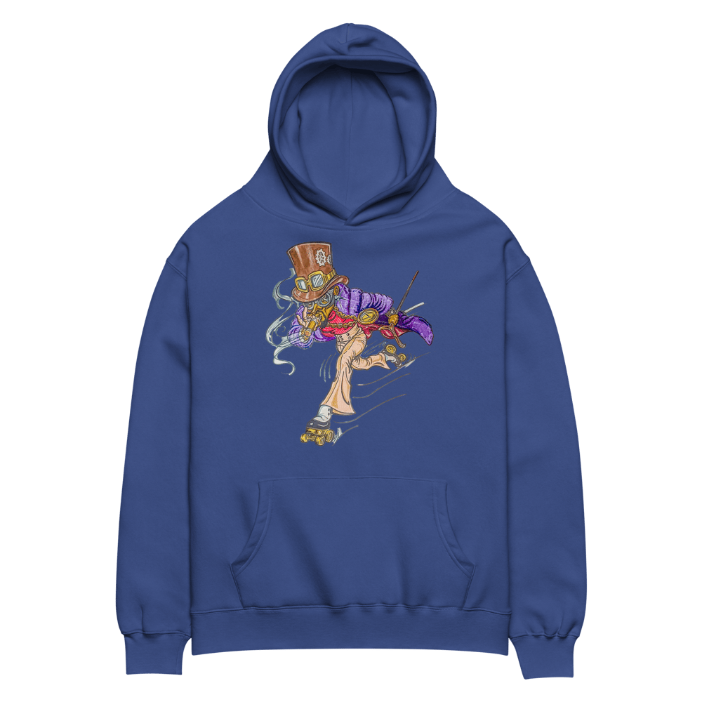 "TimeMaster" SLO Oversized Hoodie [ART ILLUSTRATED BY GREGORY HAWKINS]