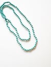 TURQUOISE EXTRA LONG NECKLACE 