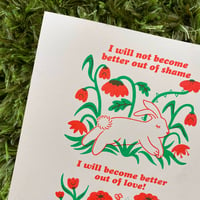 Image 2 of BETTER OUT OF LOVE PRINT