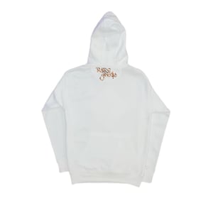 Image of Ghost Hoodie in White/Tiger 