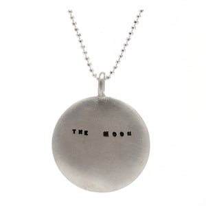 Image of Silver Moon Necklace