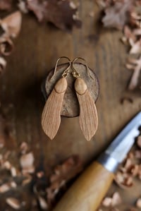 Image 1 of Maple/Sycamore Seed ~Earrings 