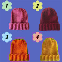 Crochet Beanies - Solid Colors