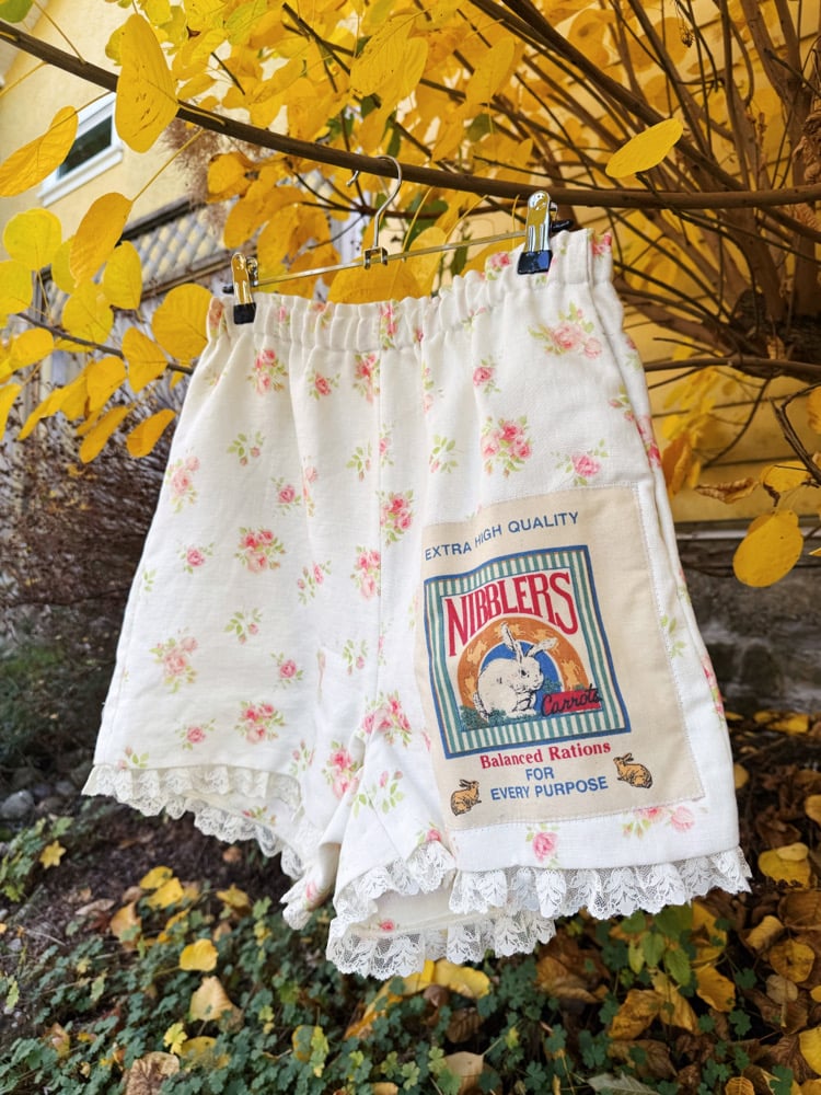 Image of High Waisted Ruffle Shorts — Nibblers