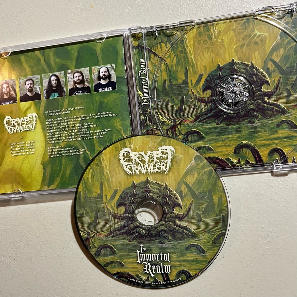 Crypt Crawler - "The Immortal Realm" CD