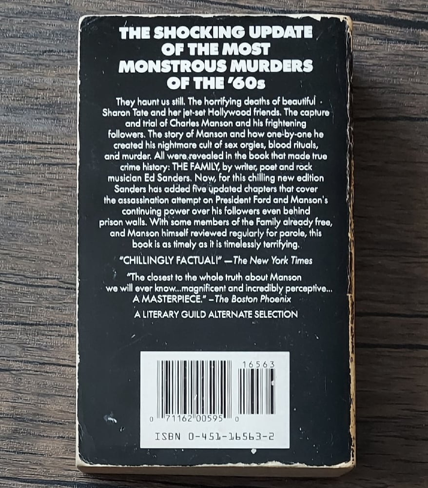 The Family, by Ed Saunders (paperback)