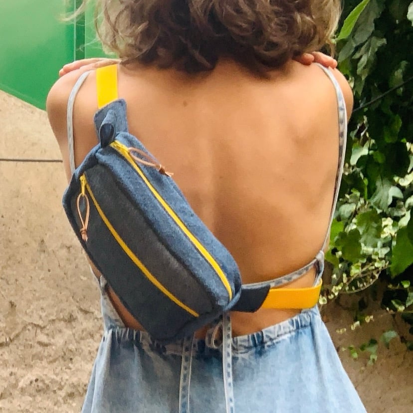 Image of Denim Fanny Pack
