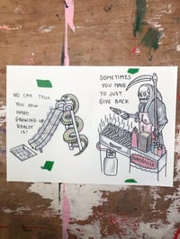 Give back a4 print