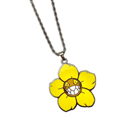 Image 1 of PaperFrank Flower Necklace (SILVER)