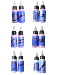 Image 1 of Holo Hearts Acrylics