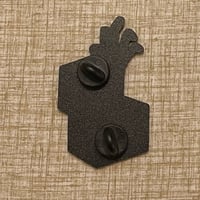 Image 5 of NO THING Glow-in-the-Dark 2" Enamel Pin! Addams Family Tribute