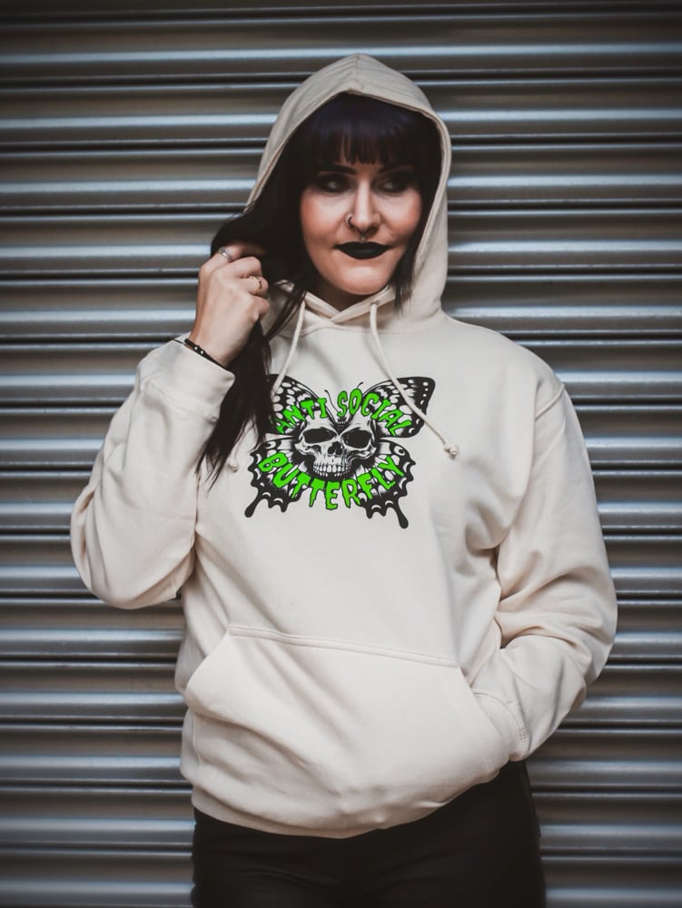 Image of  ANTISOCIAL BUTTERFLY HOODIE
