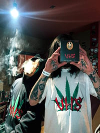 Image 3 of VHS 420 WEED SHIRT WIT