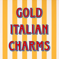 Image 1 of GOLD ITALIAN CHARM CONNECTORS 