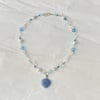 sophies blue heart necklace