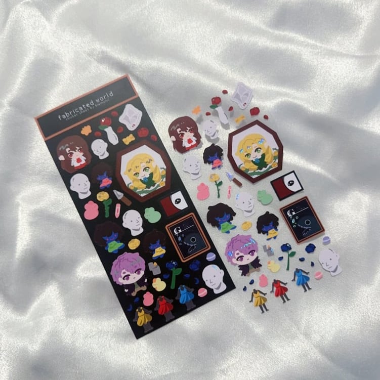 Image of Fabricated World Sticker Sheet