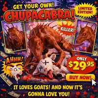 Image 1 of The Chupacabra Goat Killer Toy