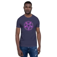 Image 19 of Pink and Purple Pentagram Unisex t-shirt