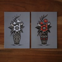 Image 2 of Flower Vase Print