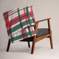 Image 1 of Give Me Plaid Throw Blanket