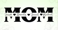Image 1 of Custom MOM Tshirt & Bag