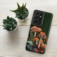 Image 18 of Beautiful Watercolor Red Fungus Mushroom Colorful Tough case for Samsung®