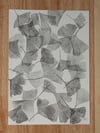 Ginkgo biloba 02 - A4 - Original Botanical Monoprint