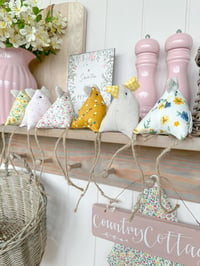 Image 1 of Floral Fabric Chickens ( 6 options )