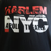 Image 2 of HARLEM NYC TEE - BLACK 