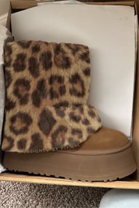 Image 3 of Faux Fur Platforms