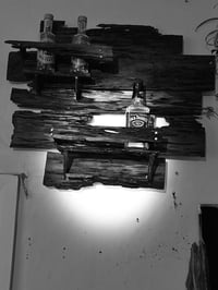 Image 8 of Hand Crafted  Cherry Birch Whiskey Rack