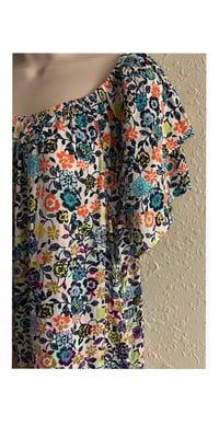 Image 4 of New 2X Terra & Sky Floral top #788*6