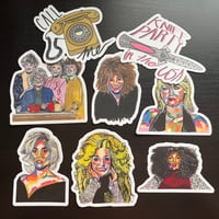 8 Sticker Pack! Inspiring Women + Bonus Stickers - Bargain Bin #015