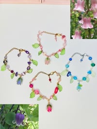 Image 3 of Flower Charm Bracelets