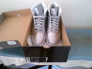 Image of Air Jordan 1 "Anodized Metallic Silver "DeadStock" 