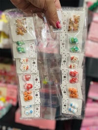 DOZEN X-MAS EARRINGS-12ct