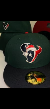Image 2 of New Era 59Fifty “Holiday Texans “ - Gate Crasher 