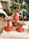 SALE! Traditional Red Bells ( Set of 3 )