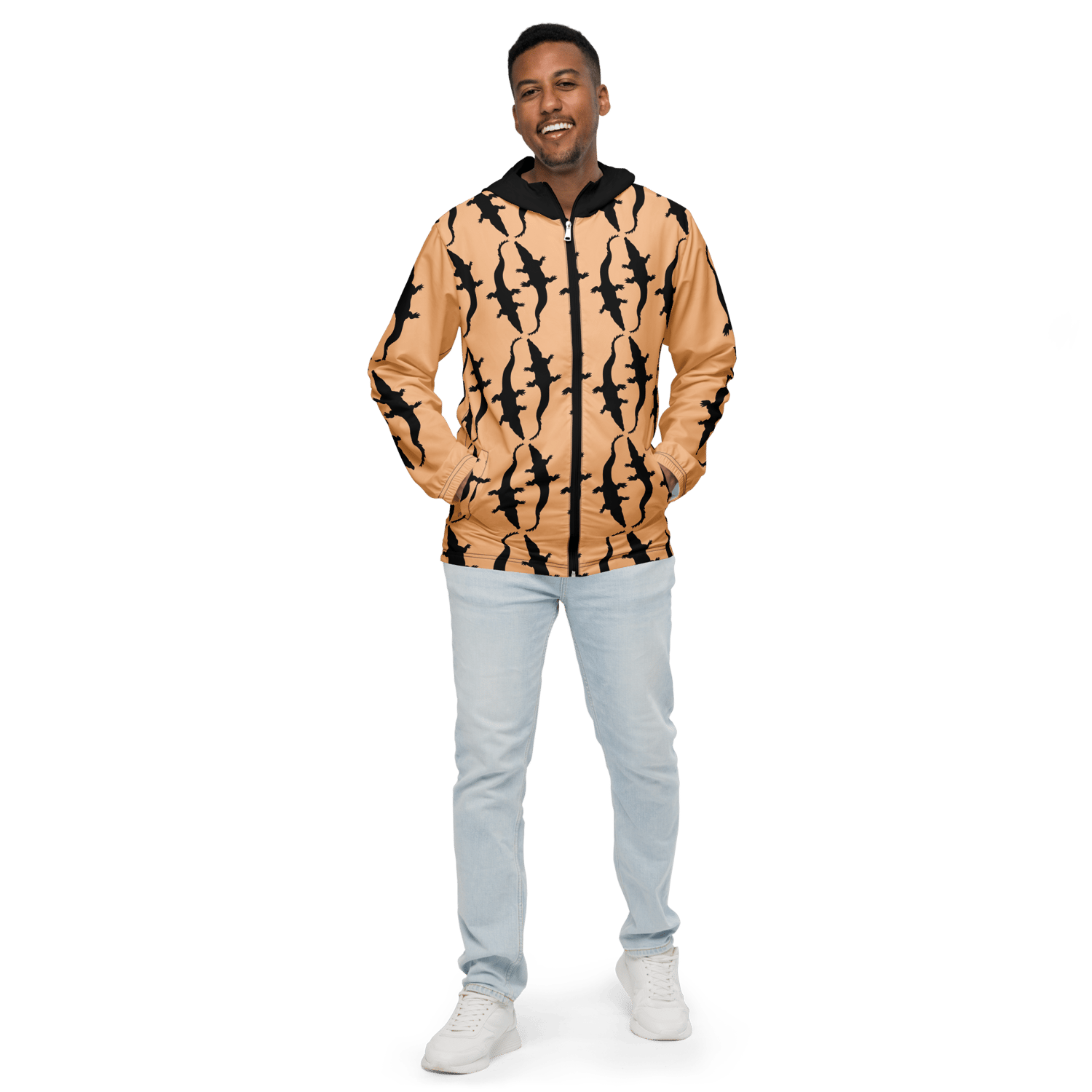 Image of Men’s reptile windbreaker